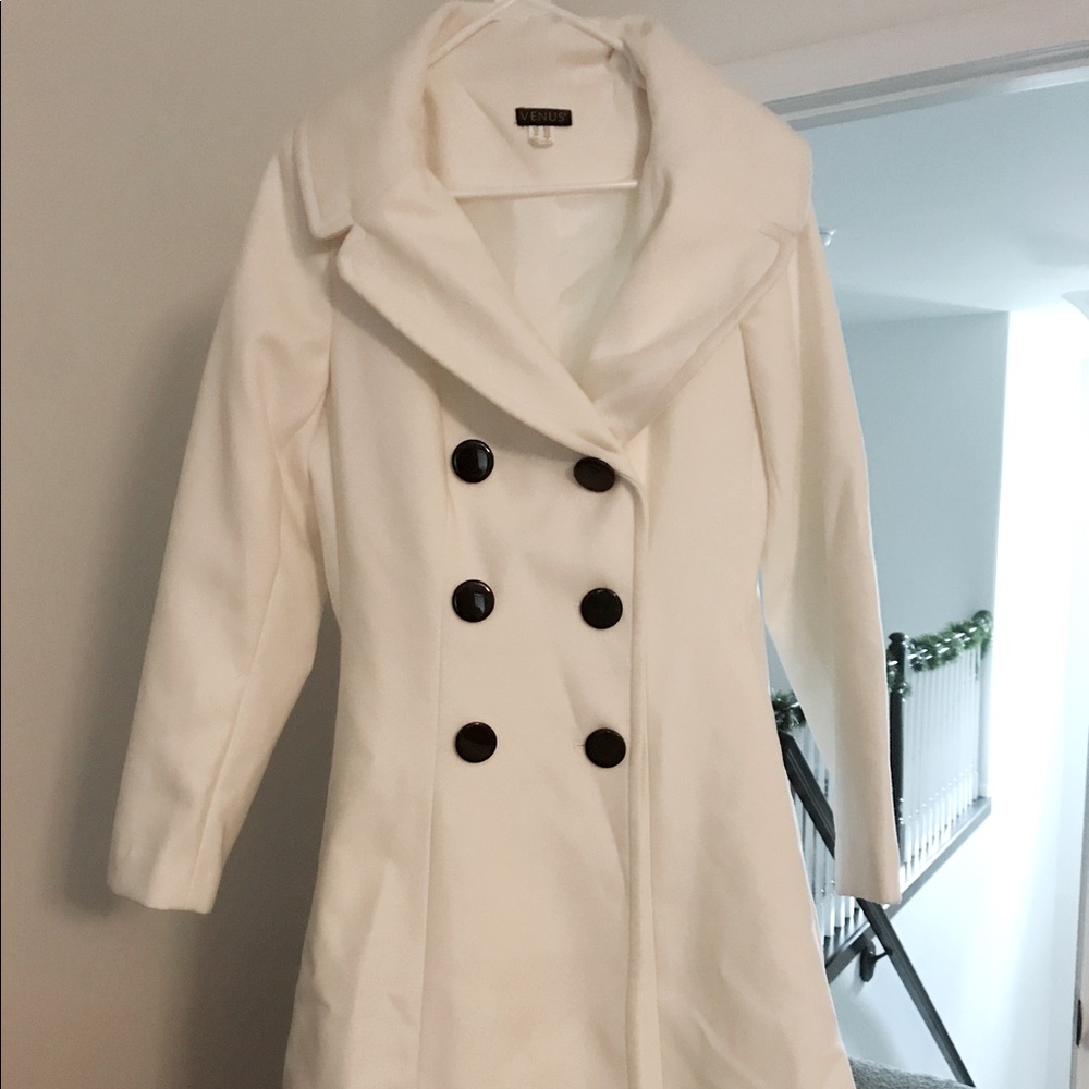 Gorgeous Winter White long coat